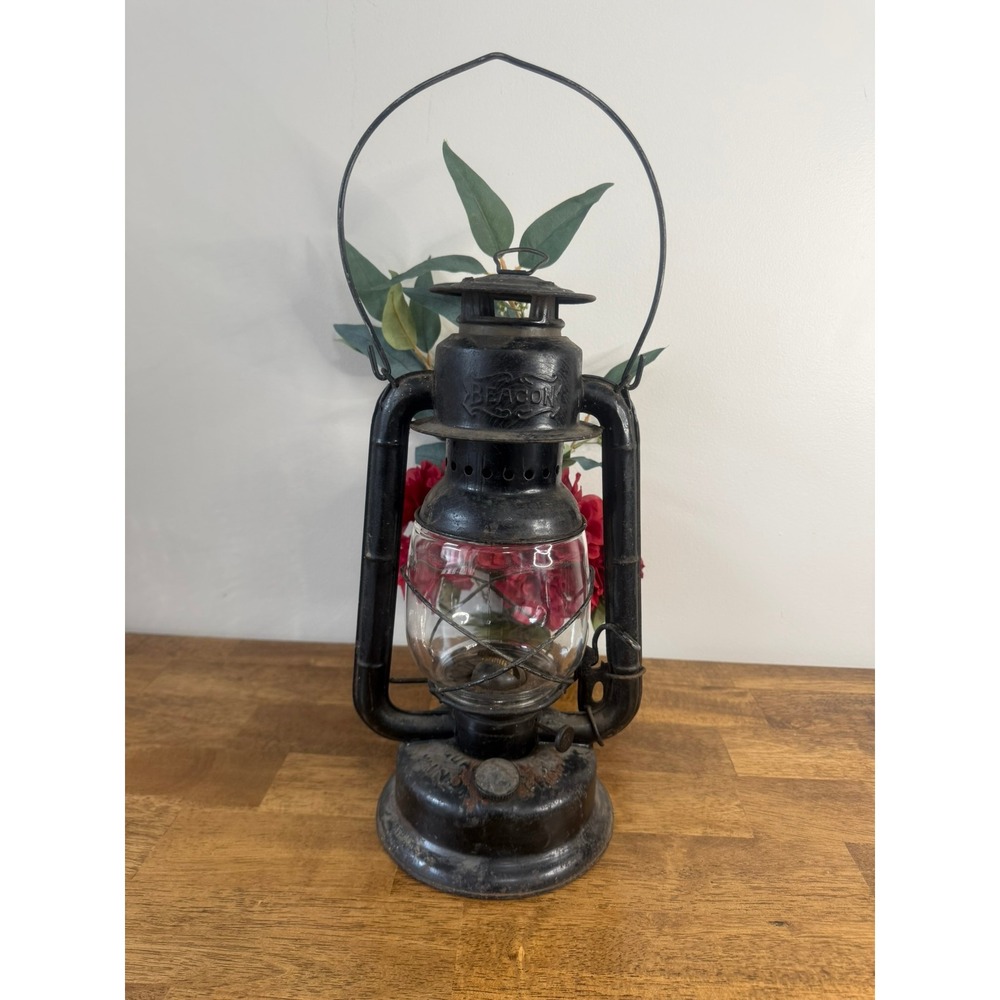 Vintage Beacon No 2 Lantern CPR Canadian Pacific Railway GSW Cold Blast Railroad